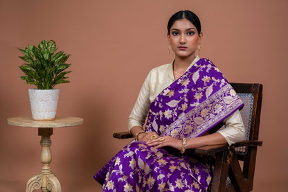 Phool Patti Handwoven Banaras Saree