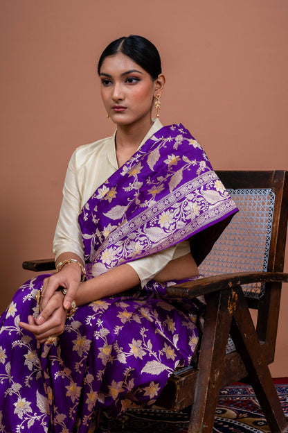Phool Patti Handwoven Banaras Saree