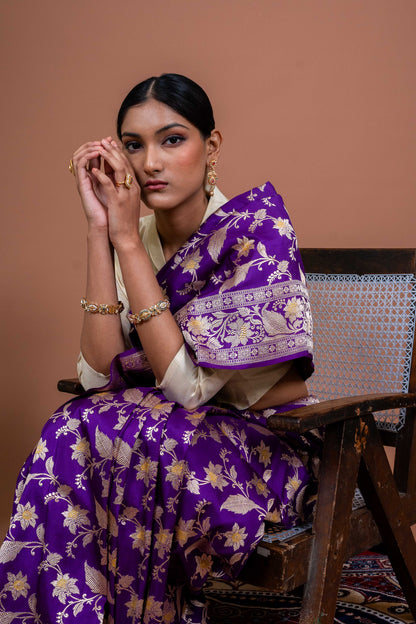 Phool Patti Handwoven Banaras Saree