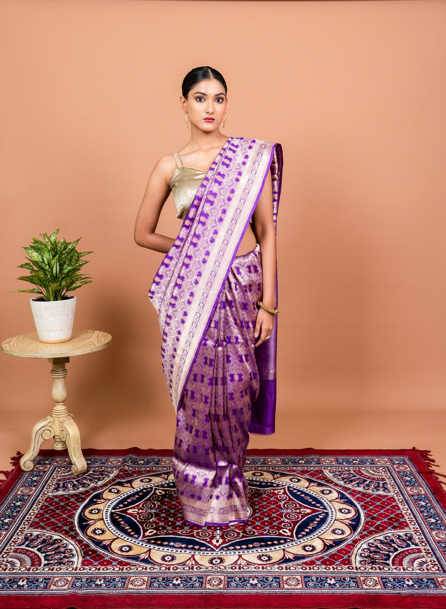 Gul Handwoven Banaras Saree