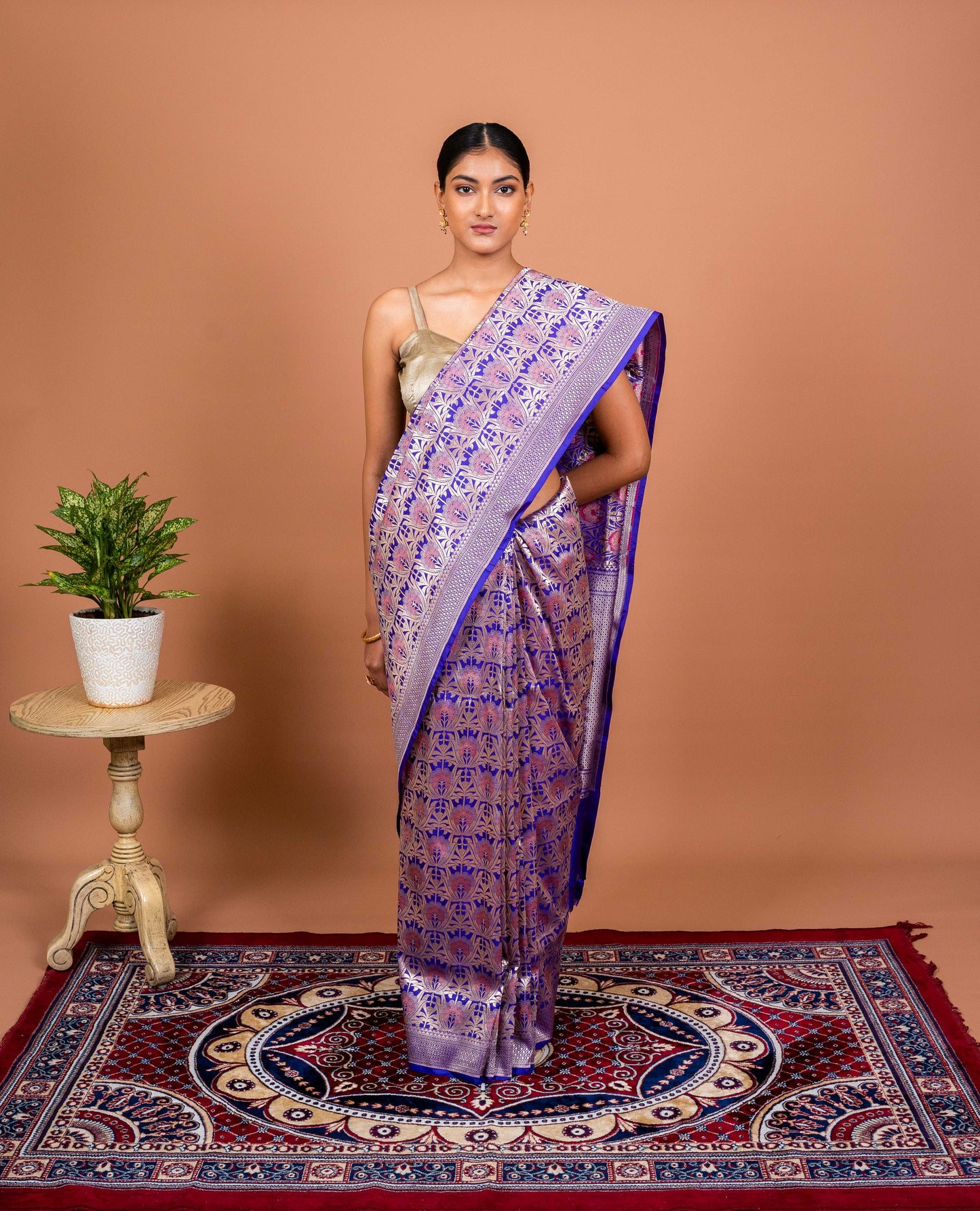 Gul Handwoven Banaras Saree