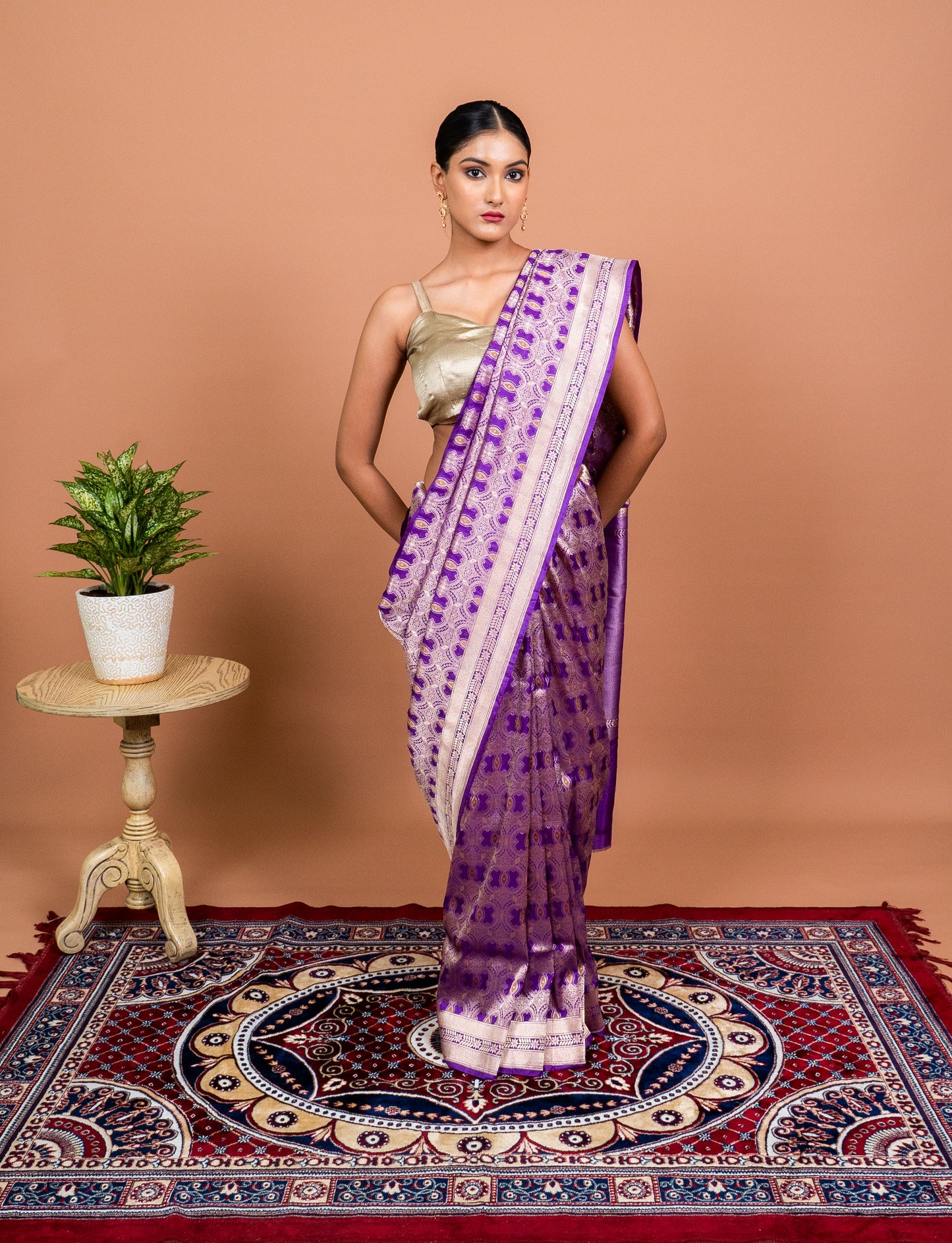 Gul Handwoven Banaras Saree