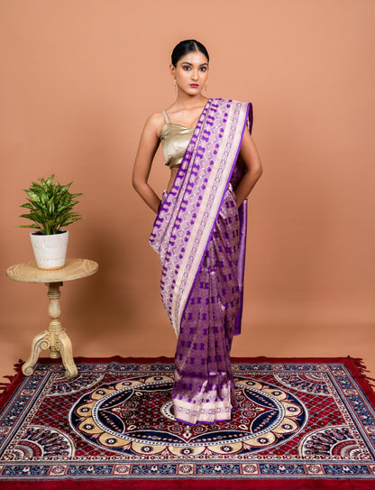 Gul Handwoven Banaras Saree