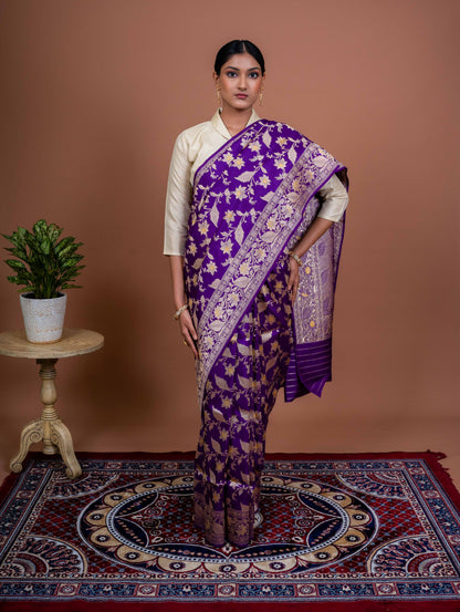 Phool Patti Handwoven Banaras Saree