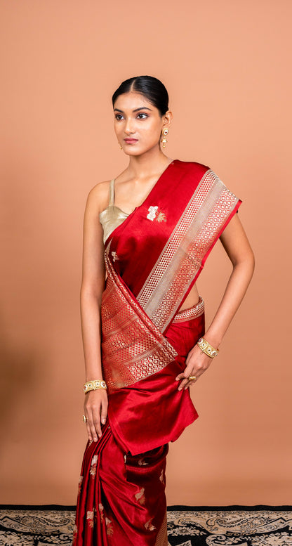 Tulip Handwoven Banaras Saree