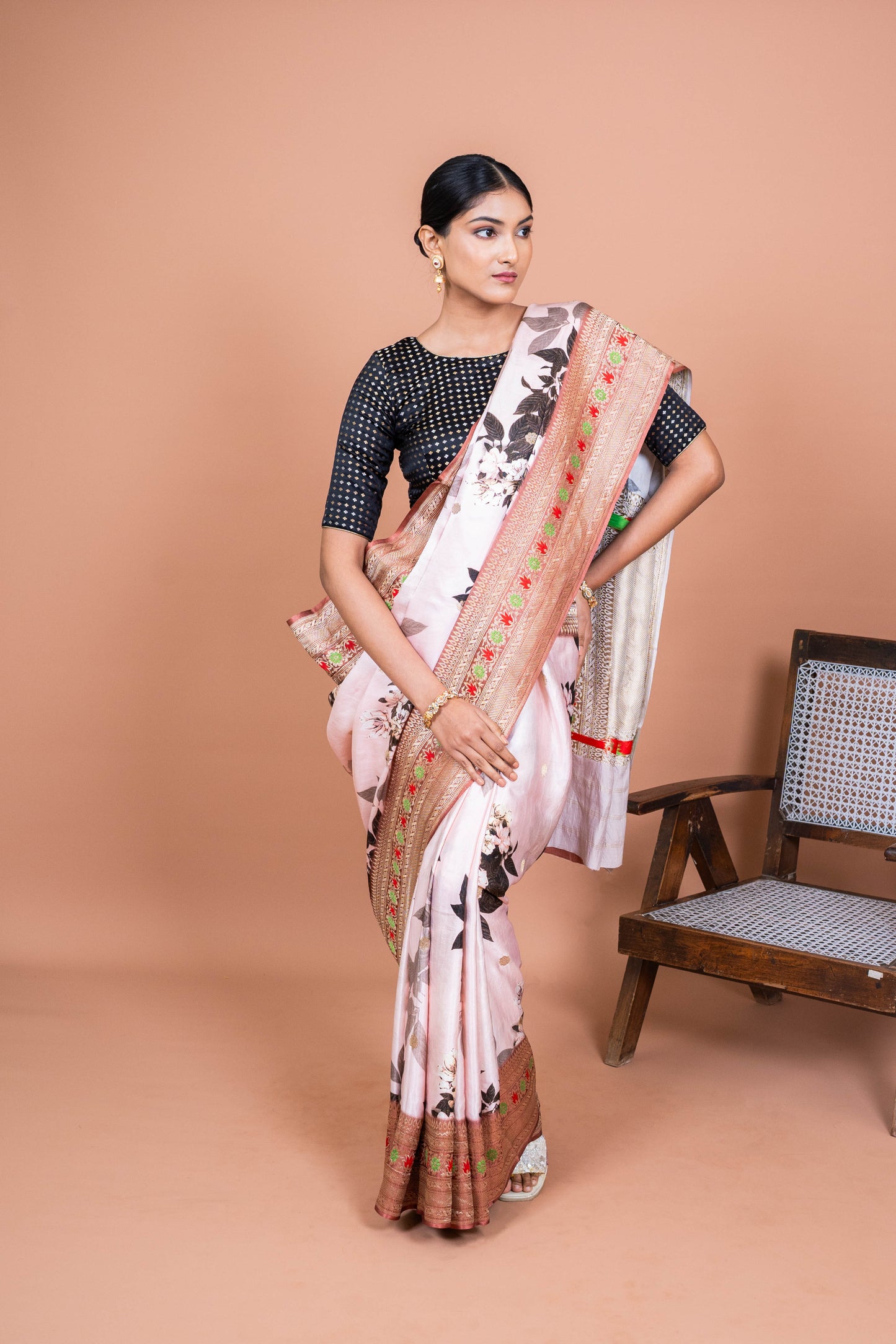 Vaana Handwoven Banaras Saree