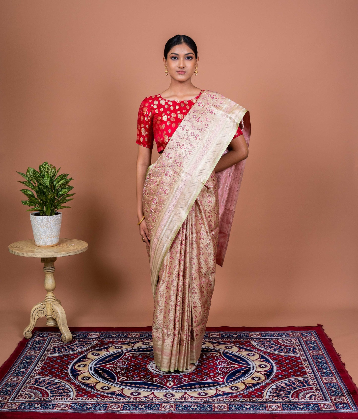 Noor Handwoven Banaras Saree