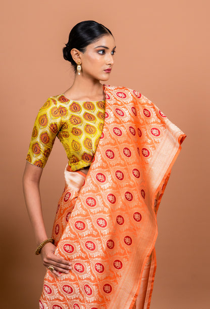 Gul Handwoven Banaras Saree