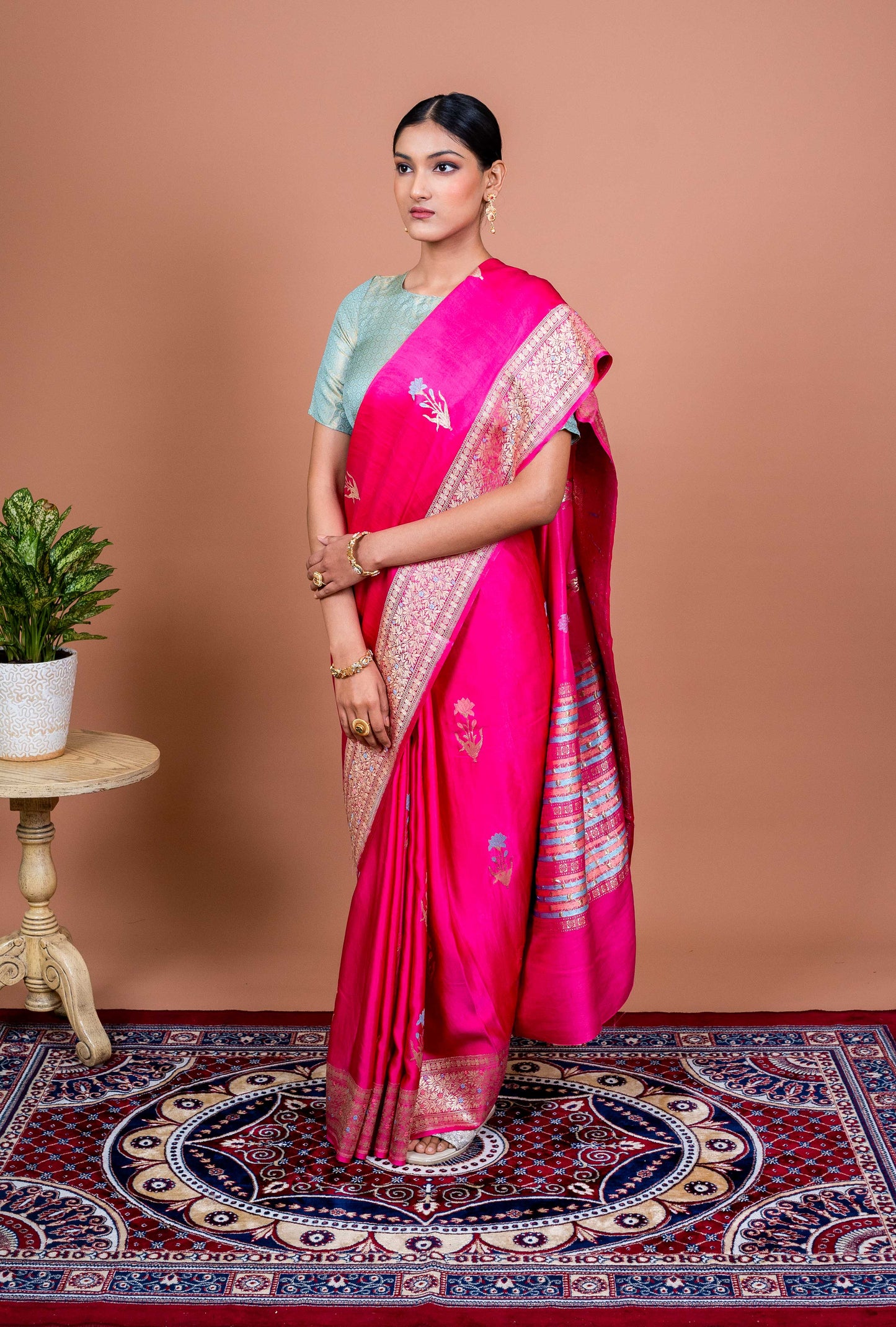 Tulip Handwoven Banaras Saree