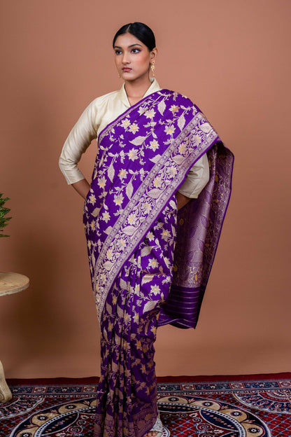 Phool Patti Handwoven Banaras Saree