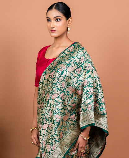 Gul Handwoven Banaras Saree