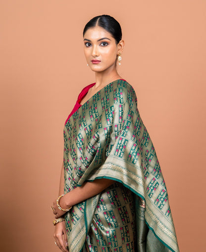 Gul Handwoven Banaras Saree