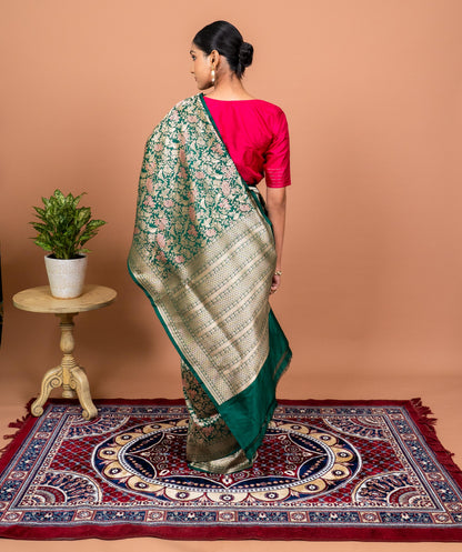 Gul Handwoven Banaras Saree