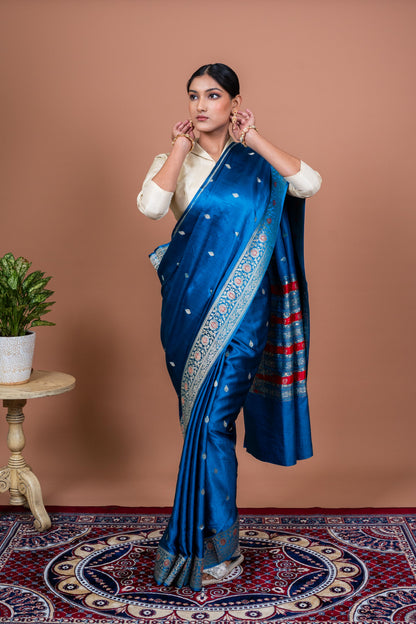 Neem Handwoven Banaras Saree