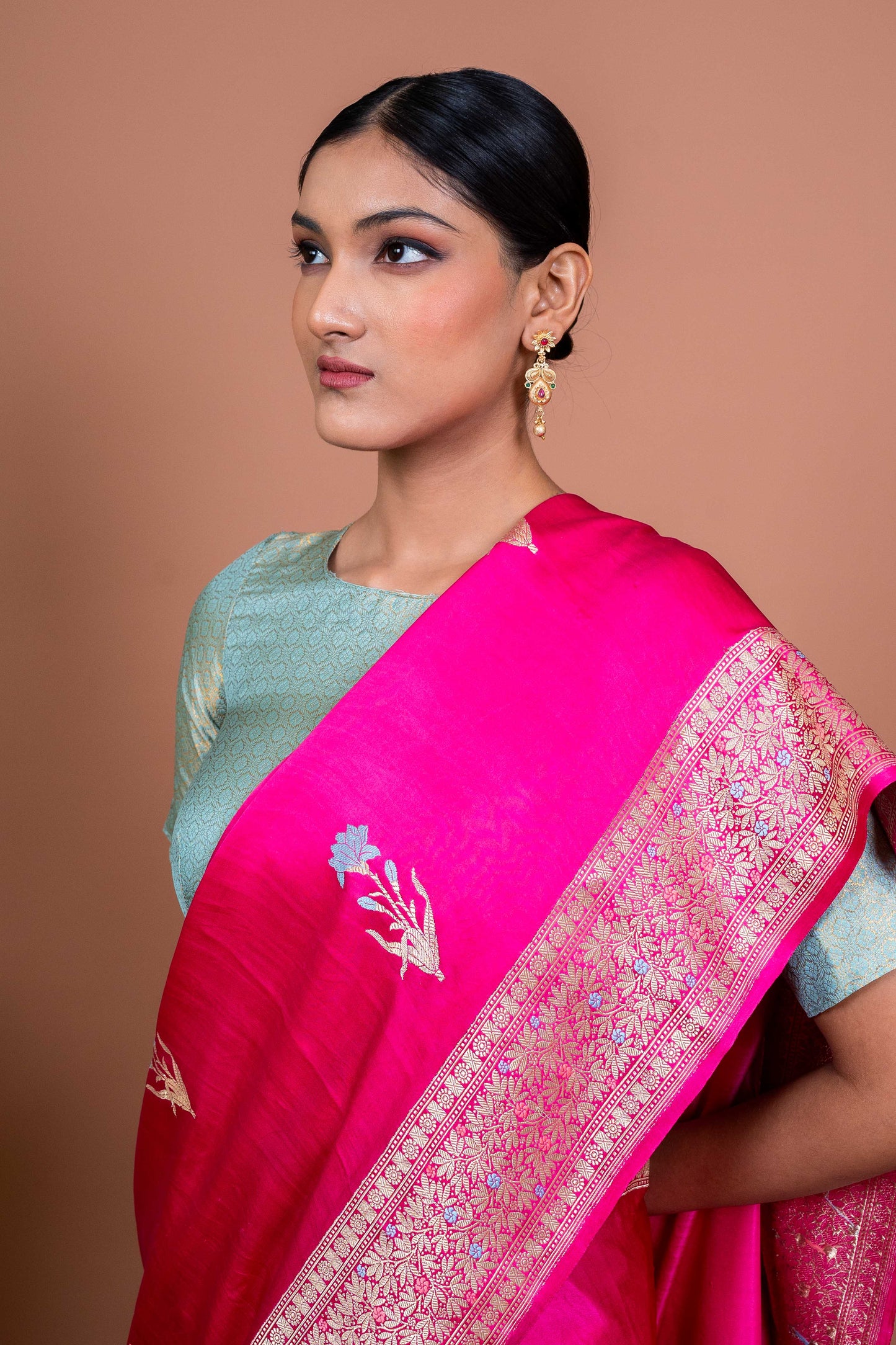 Tulip Handwoven Banaras Saree
