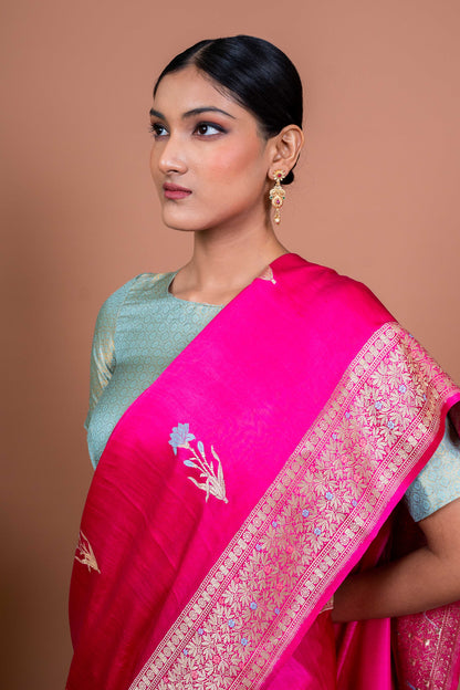 Tulip Handwoven Banaras Saree