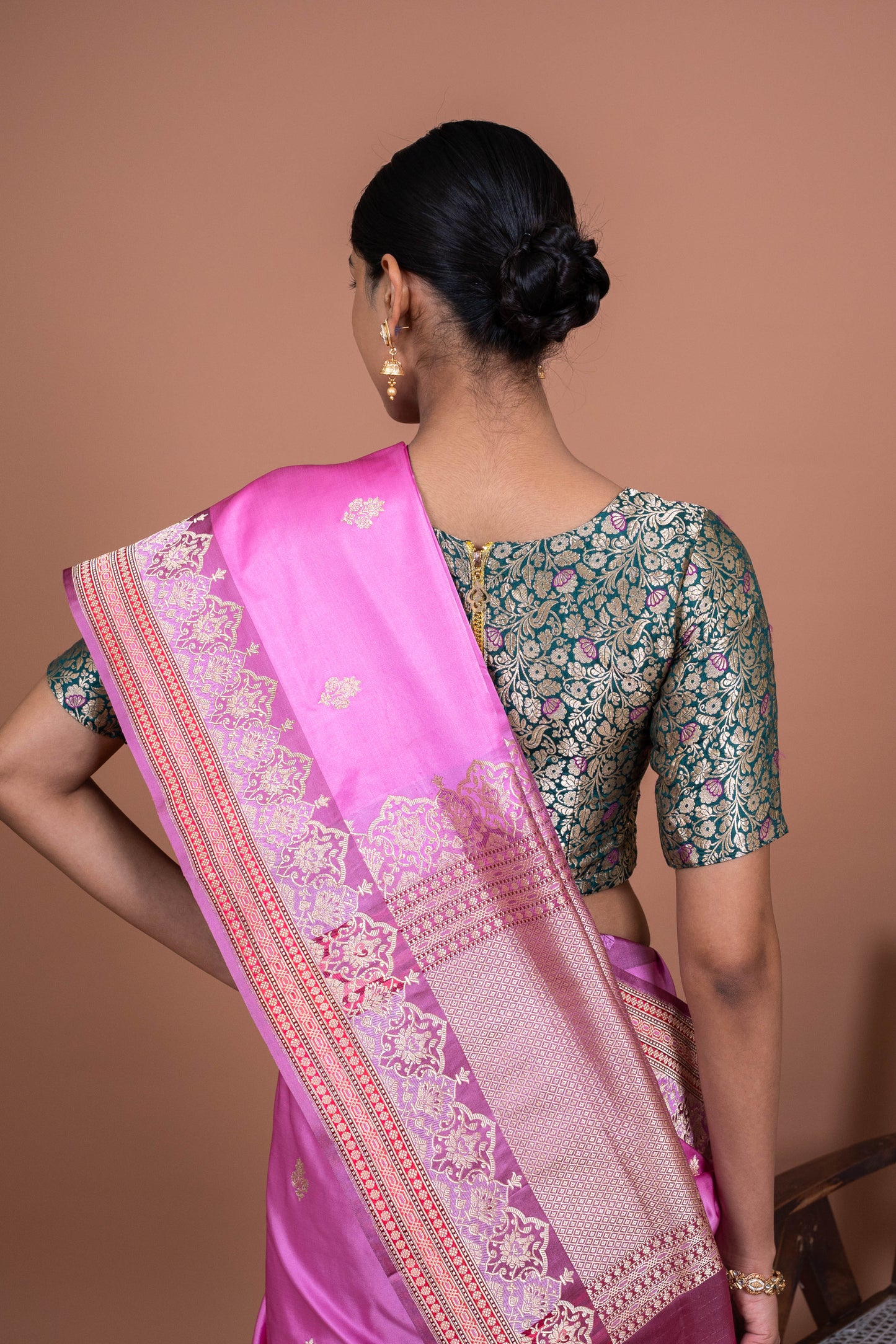 Tridha Handwoven Banaras Saree