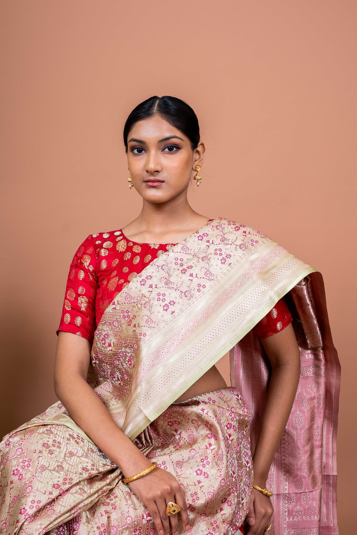 Noor Handwoven Banaras Saree