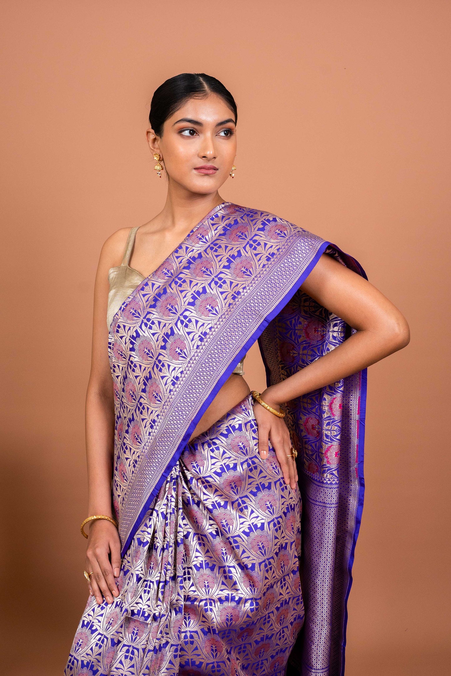 Gul Handwoven Banaras Saree