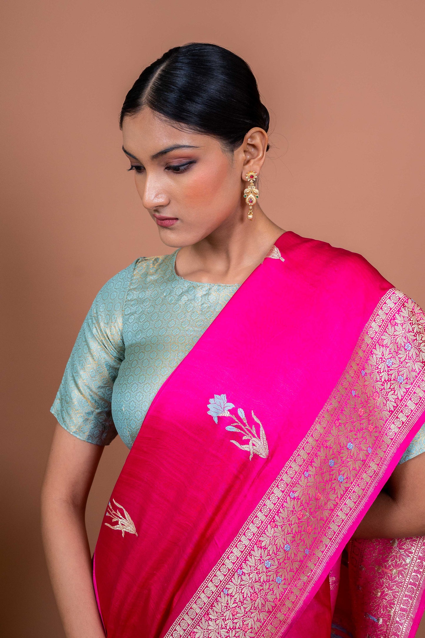 Tulip Handwoven Banaras Saree