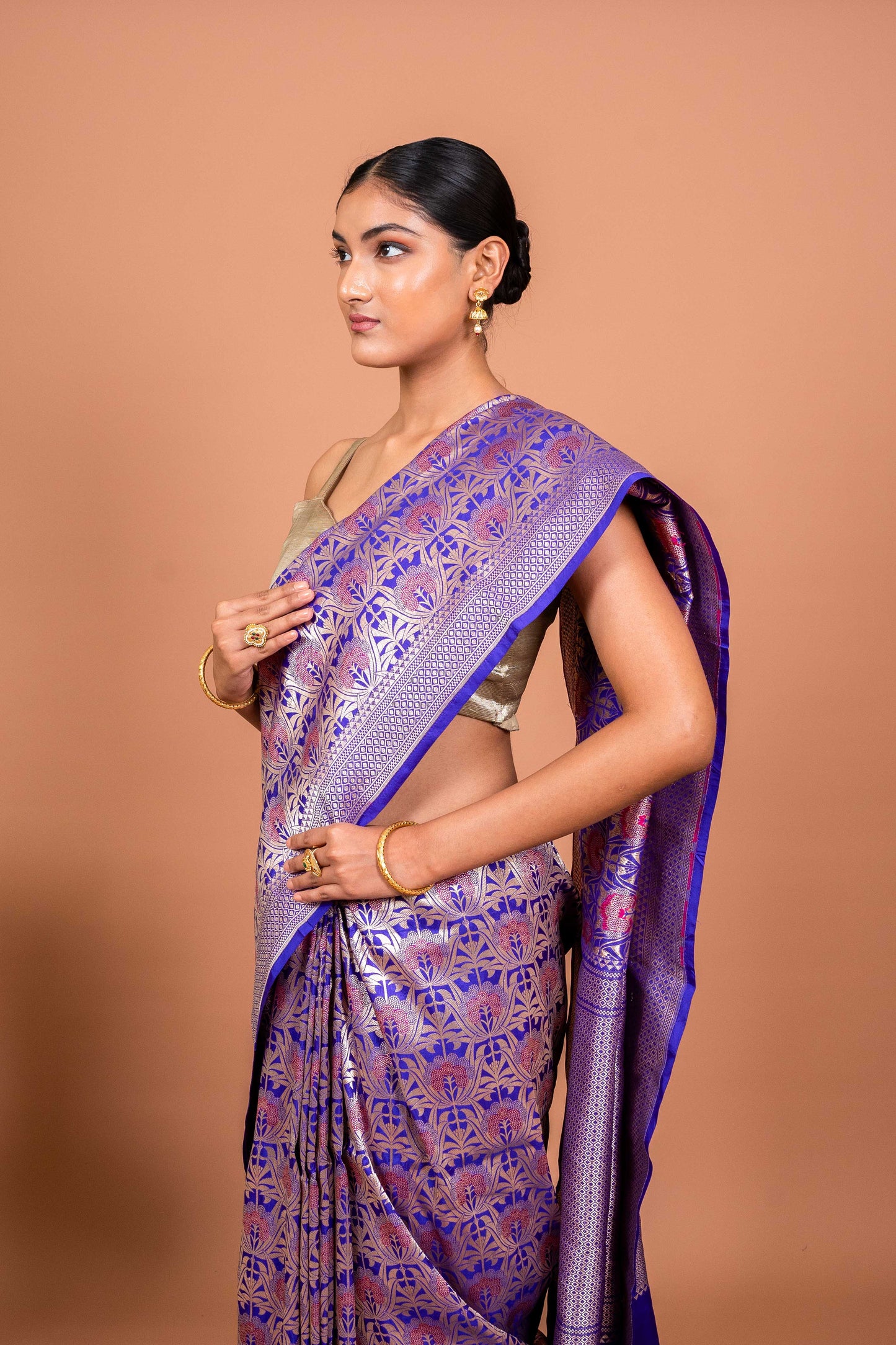 Gul Handwoven Banaras Saree