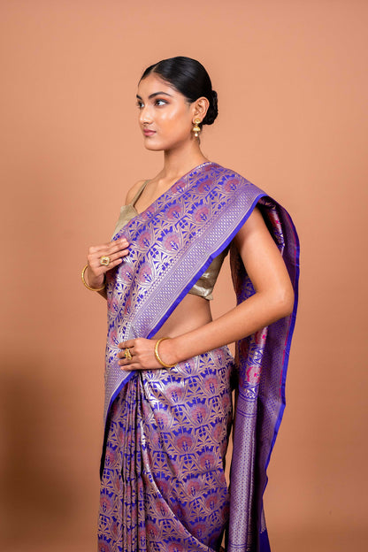 Gul Handwoven Banaras Saree