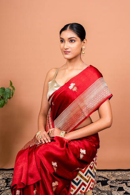 Tulip Handwoven Banaras Saree
