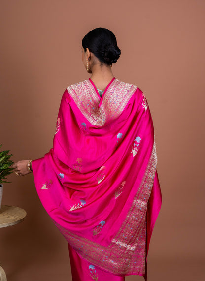 Tulip Handwoven Banaras Saree
