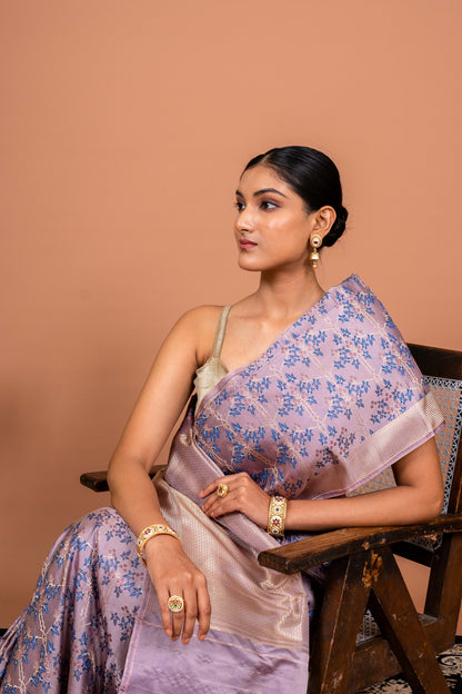 Flora Handwoven Banaras Saree