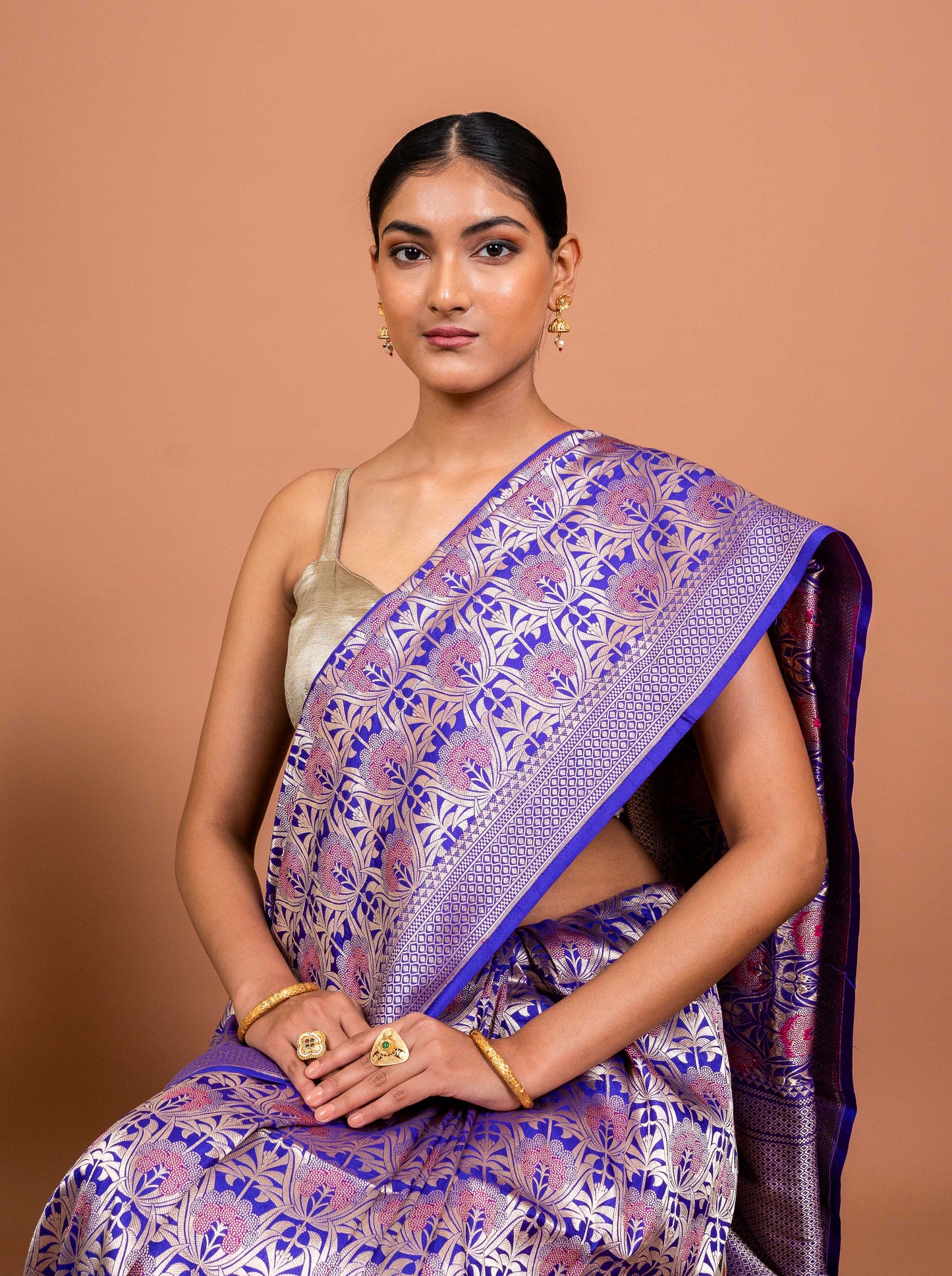 Gul Handwoven Banaras Saree