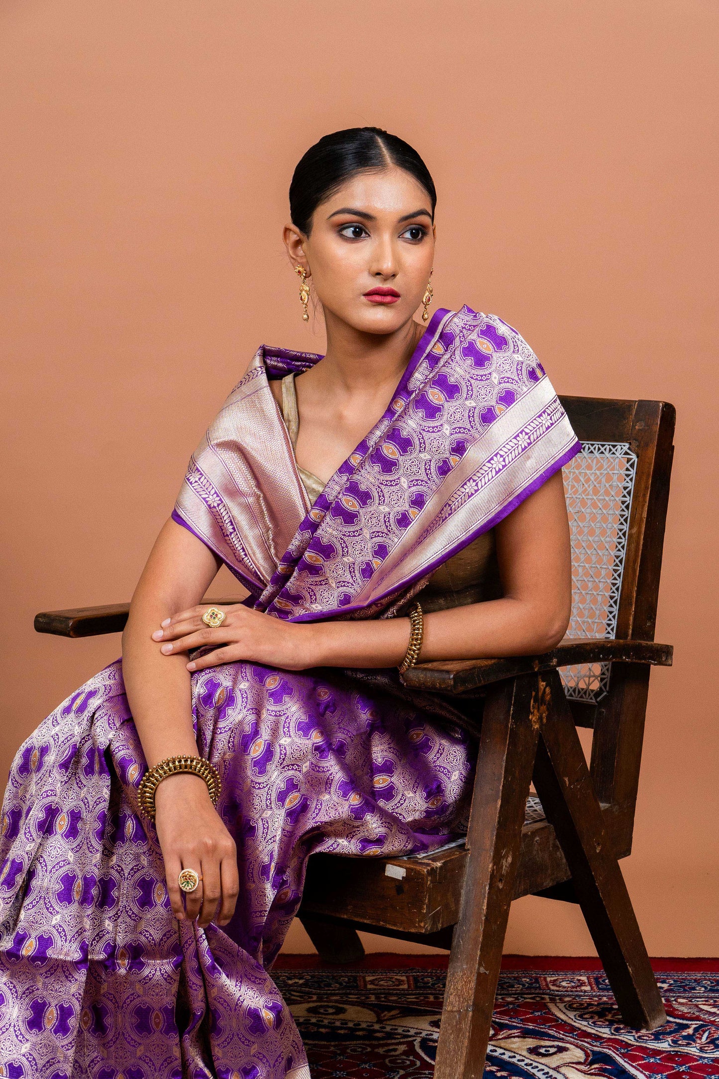 Gulbagh Handwoven Banaras Saree