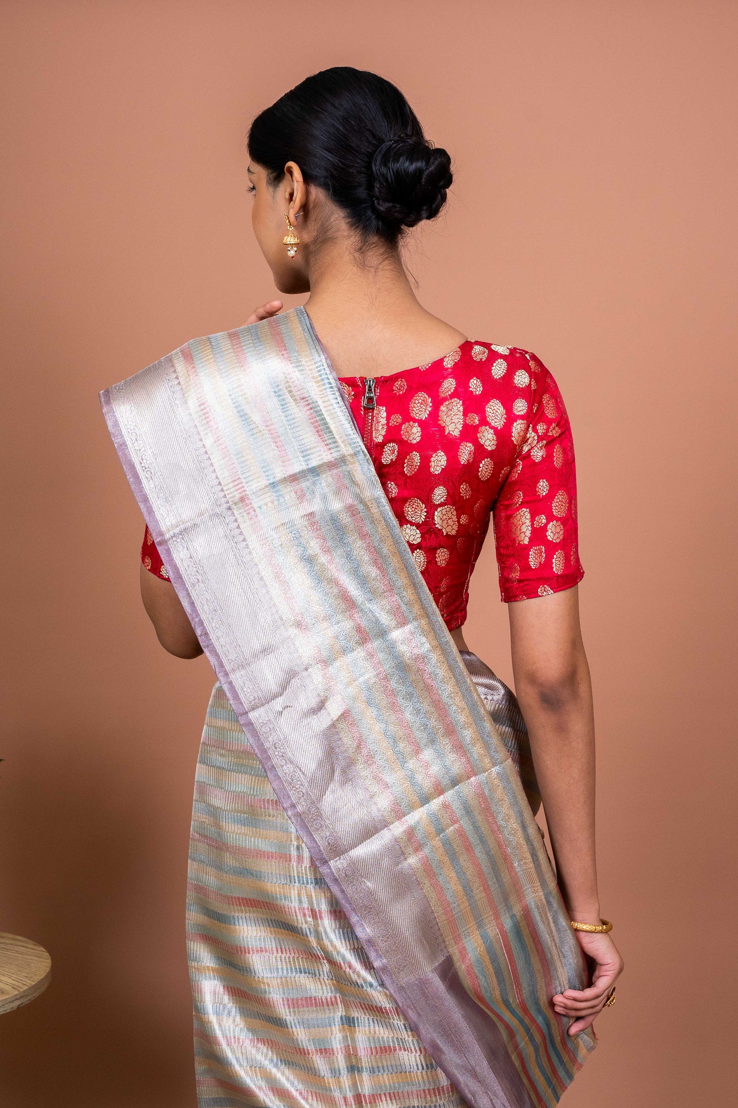 Satrangi Handwoven Banaras Saree