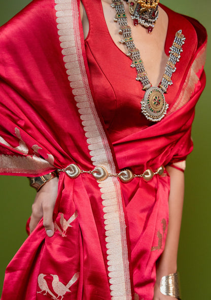 Goraiyya: A song of warmth and belonging. Banarasi Handwoven Saari