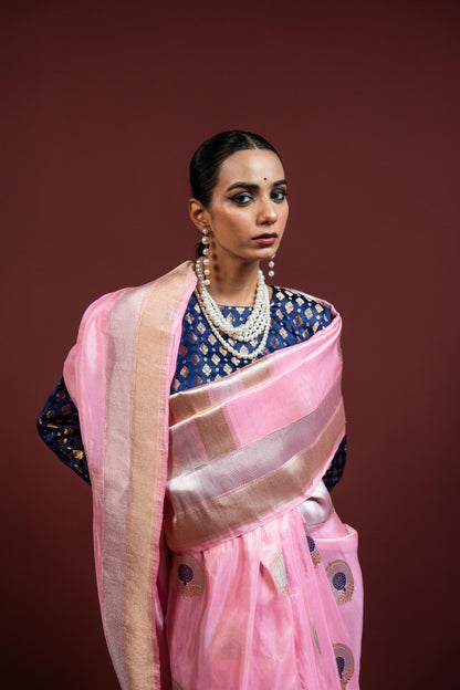 Guleria, Banarasi Handwoven Saare