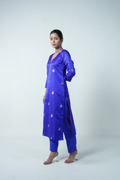 Megha Meena – Royal Purple Ethnic Suit for Women