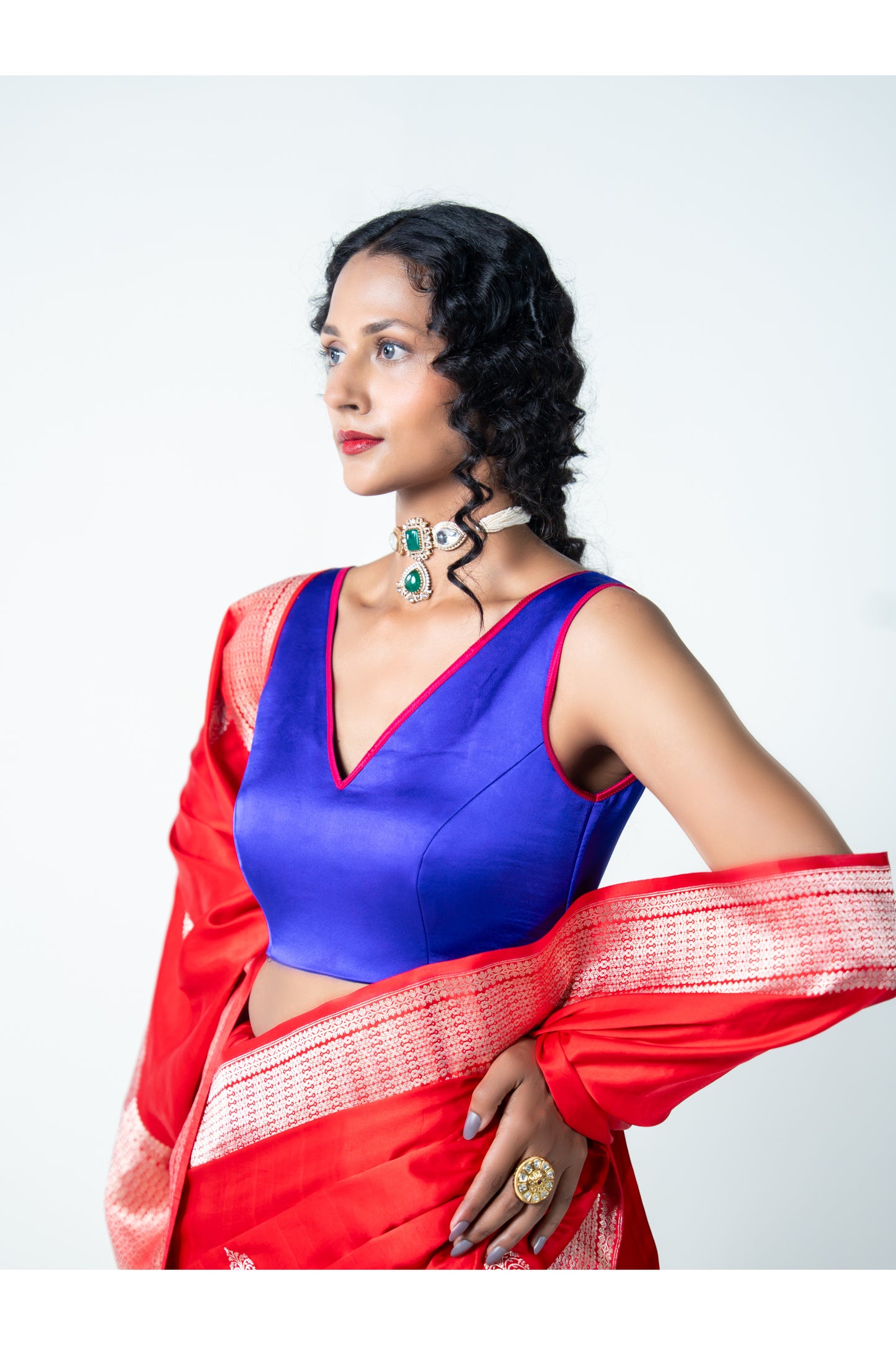 Tripti – Red Banarasi Saree for Women
