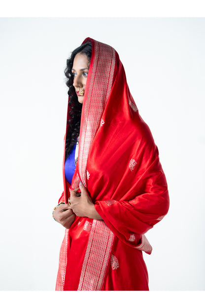 Tripti – Red Banarasi Saree for Women