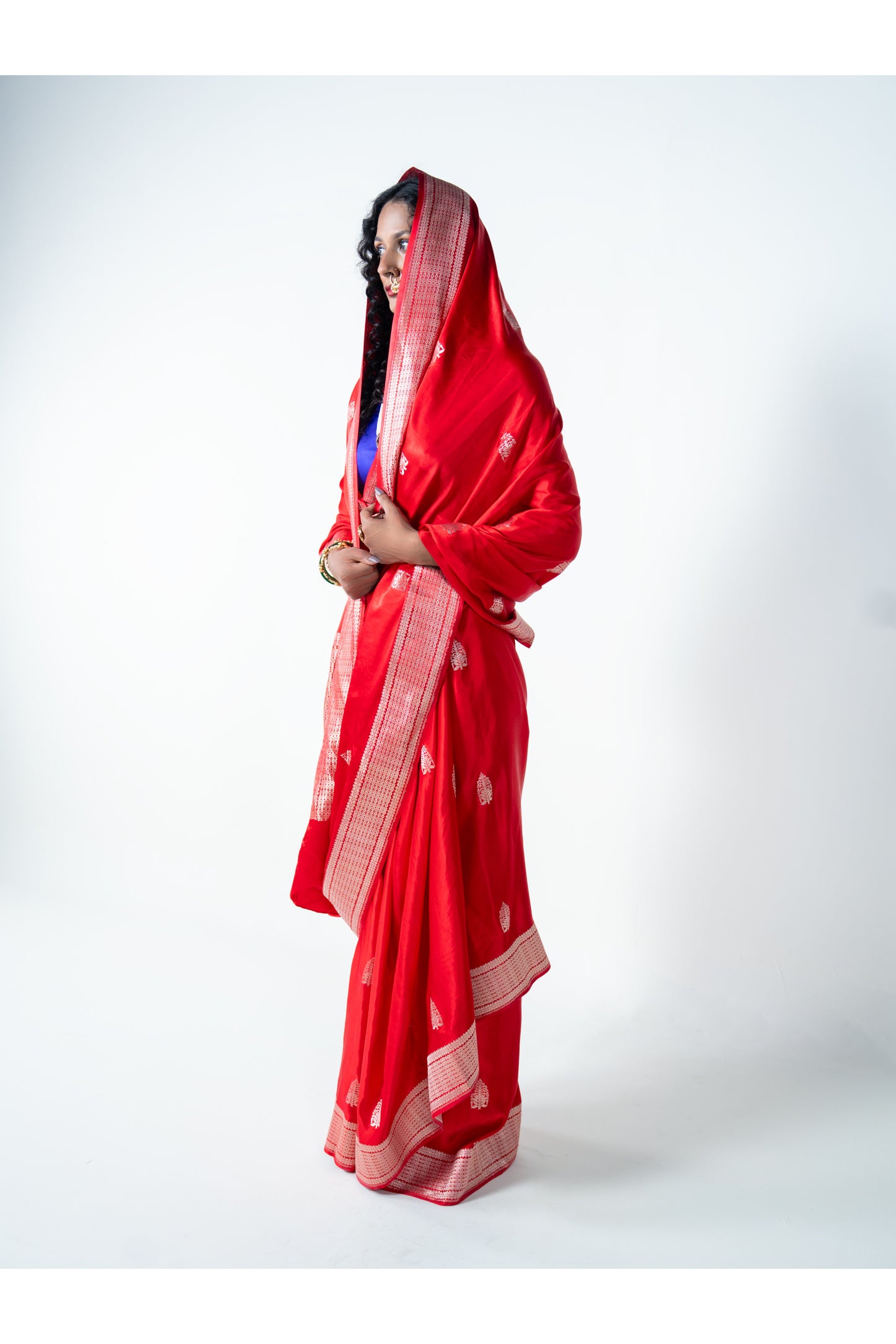 Tripti – Red Banarasi Saree for Women
