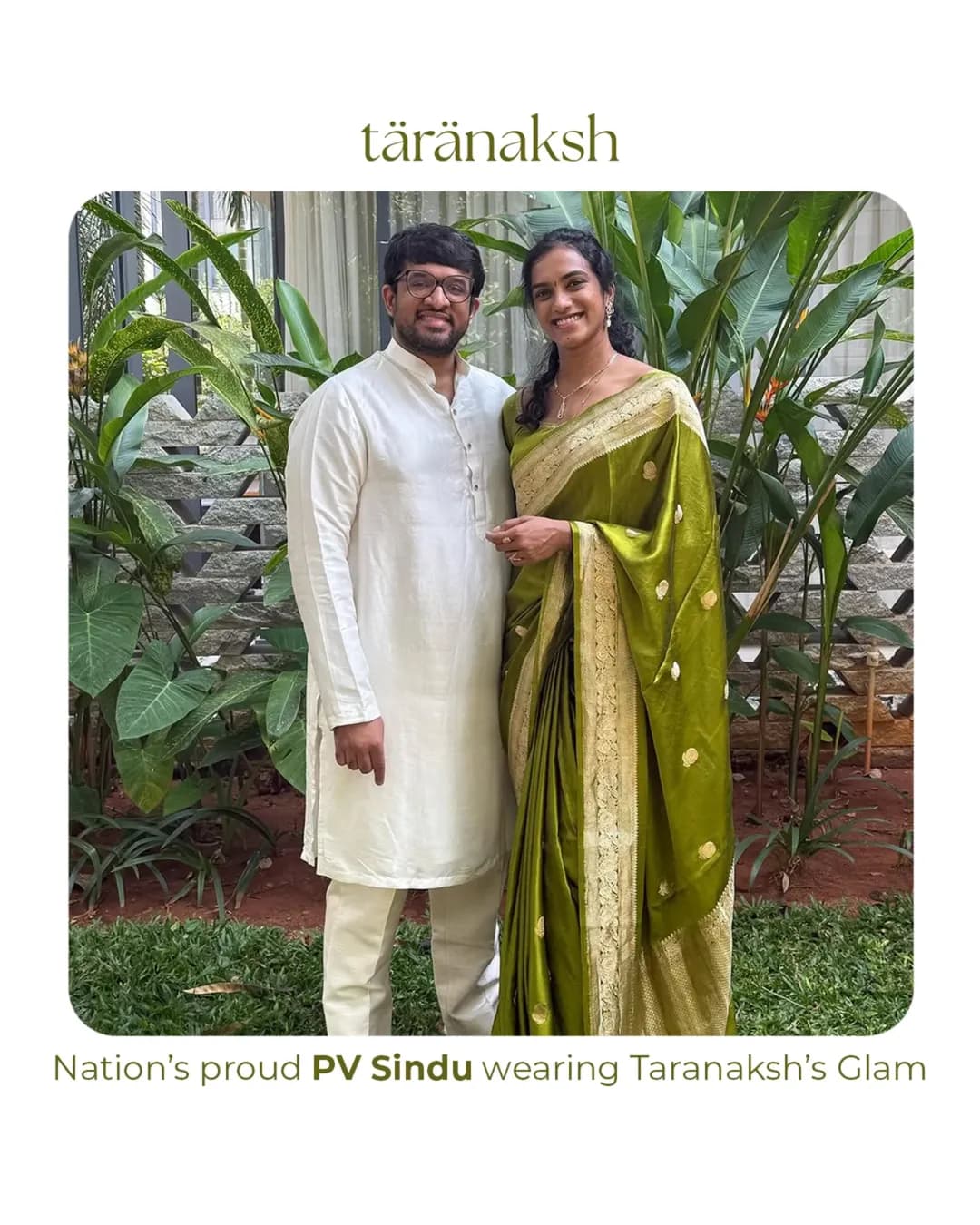 "Vriksha" Pure Banarasi SIlk Saree